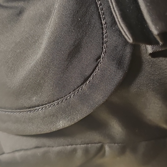 Zara Fitted, Ruffled/Pleated Cotton Blend, Women's  Black Bolero Jacket, Size 2P - Picture 2 of 9